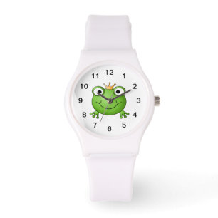 Froschprinz. Happy Frog. Armbanduhr