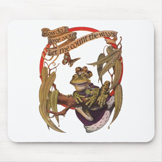 Froschprinz Mousepad (Vorne)