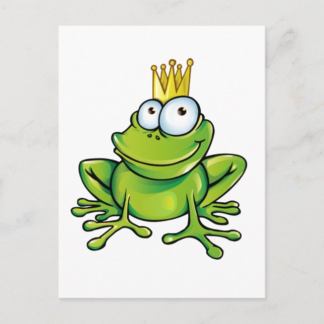 Froschprinz Postkarte (Vorderseite)
