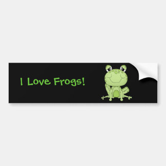Froschprodukte Autoaufkleber