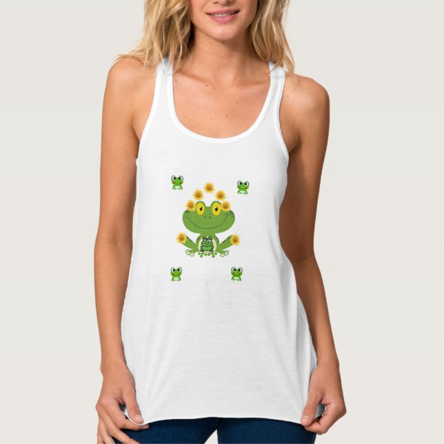Froschranke Tank Top (Vorderseite)