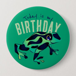 Froschschtaste bei Green Birthday Button