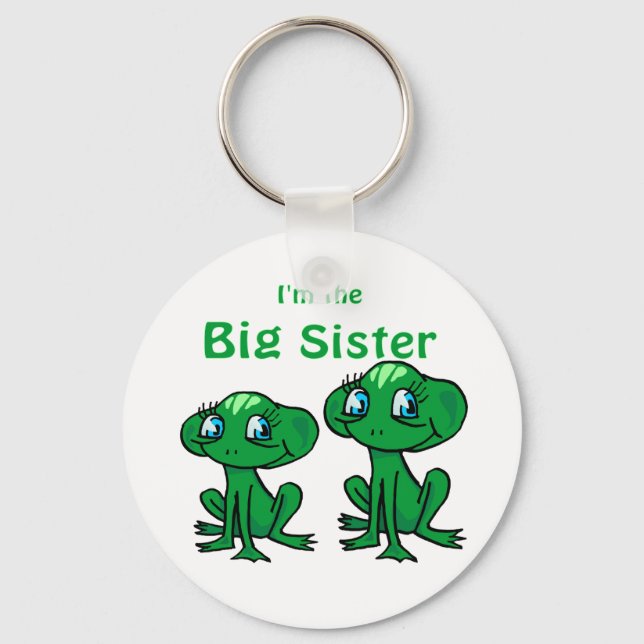 Froschschwester Schlüsselanhänger (Vorderseite)