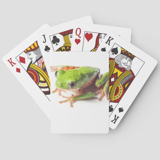 Froschspielkarte Spielkarten (Rückseite)