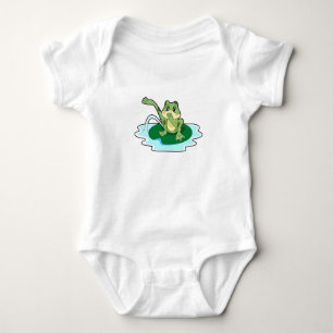 Froschtoilette Baby Strampler