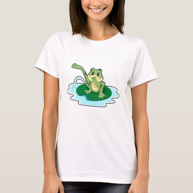 Froschtoilette T-Shirt (Vorderseite)