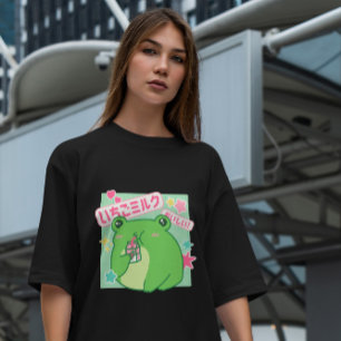 Froschtrinkmilch Erdbeermilch T-Shirt