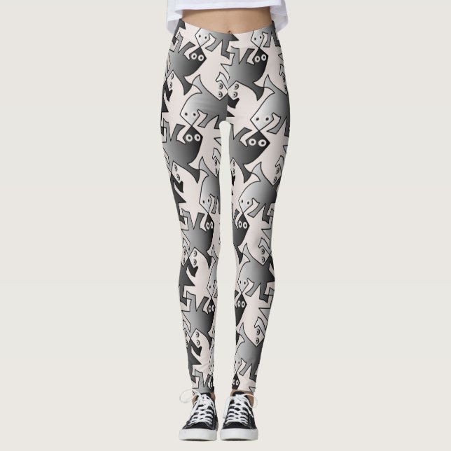 Froschverstimmung Leggings (Vorderseite)
