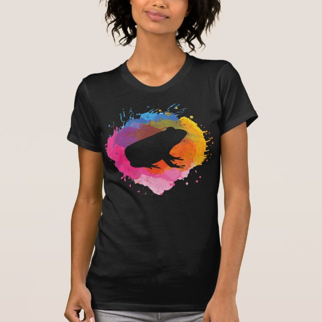 Froschwolf | Frosch zum Geburtstag  T-Shirt (Vorderseite)
