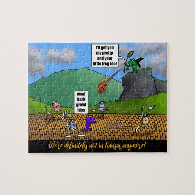 Froschzauberer 8"x10" 110-Teile-Puzzle (Horizontal)