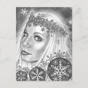 Frost Angel Postkarte