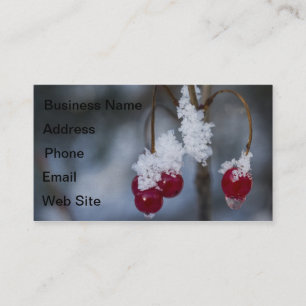 Frost Berries Visitenkarte