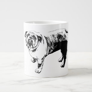Frost-Bright Bulldogge Look Jumbo-Tasse