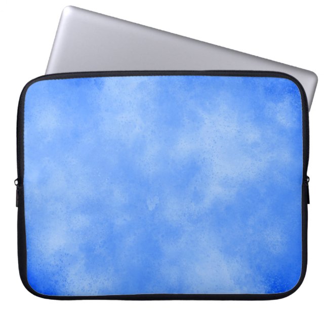 Frost Cloud Effect Electronics Bag Laptopschutzhülle (Vorderseite)