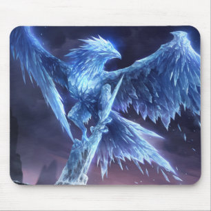 Frost Dragon Gaming Mousepad Personalisierbar