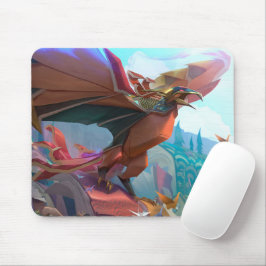 Frost Dragon Gaming Mousepad | Personalisierbar