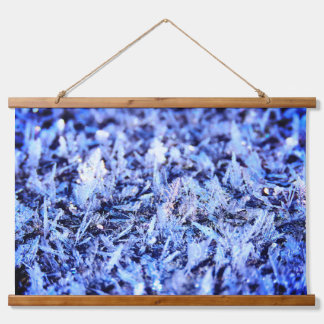 Frost Wandteppich Mit Holzrahmen