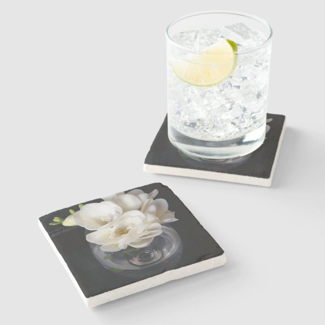 Frostbecher Steinuntersetzer (Seitenansicht)