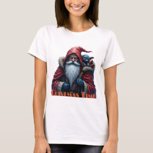 Frostbite Santa und sein Schabernack-Elf. T-Shirt