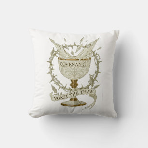 Frosted Chalice Covenant T-Shirt Toast auf das T Kissen