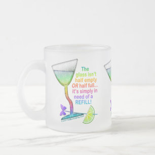FROSTED CUP - GLAS HALB VOLL MATTGLASTASSE