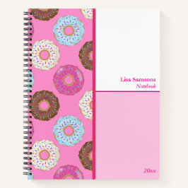Frosted Doughnuts Custom Notebook  Notizbuch