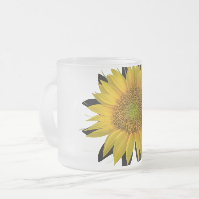 Frosted Glass Mug Mattglastasse (Vorderseite Links)