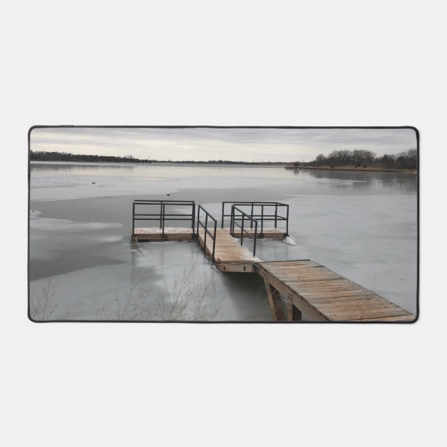 Froster See Schreibtischunterlage (Vorderseite)