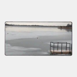 Froster See Schreibtischunterlage