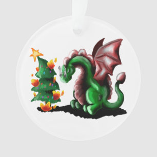 Froster Weihnachtsdrache Ornament