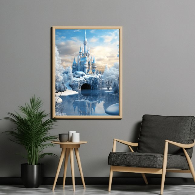 Frostes Königreich: Großes Eisschloss Poster (Von Creator hochgeladen)