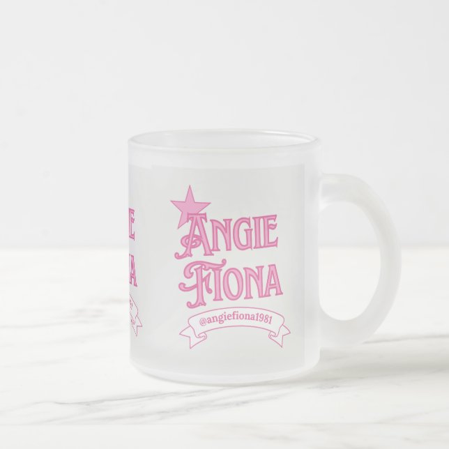 Frostiertes Glas-Mug Mattglastasse (Rechts)