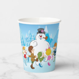 Frostig der Snowman™ Winter Pappbecher