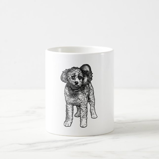 Frostig Fluff Freude Kaffeetasse (Mittel)