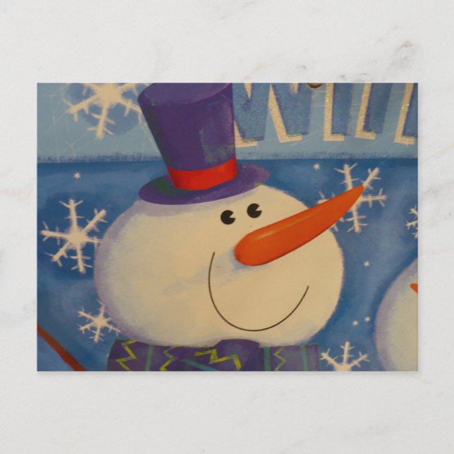frostig postkarte (Vorderseite)