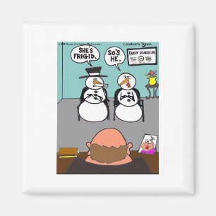 Frostige Beziehungen Lustige Weihnachtsgeschenke & Magnet