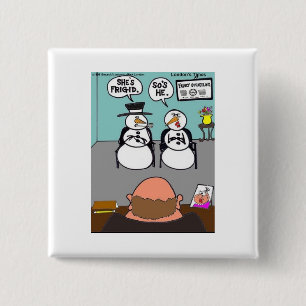 Frostige Beziehungen Weihnachtsgeschenke & T-Shirt Button