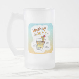 FROSTIGE HUMPEN, TASSEN - WHISKEY SOUR REZEPT KUNS
