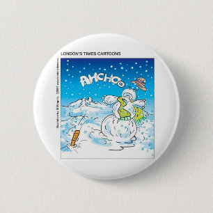 Frostige Kämpfe Die Grippe Weihnachtsgeschenke & T Button