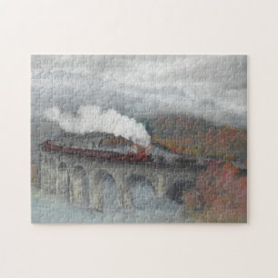 Frostiger Glenfinan-Steamzug