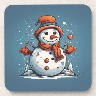 Frostiger Spaß Getränkeuntersetzer