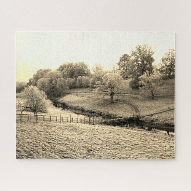 Frostiges Flusstal (Horizontal)
