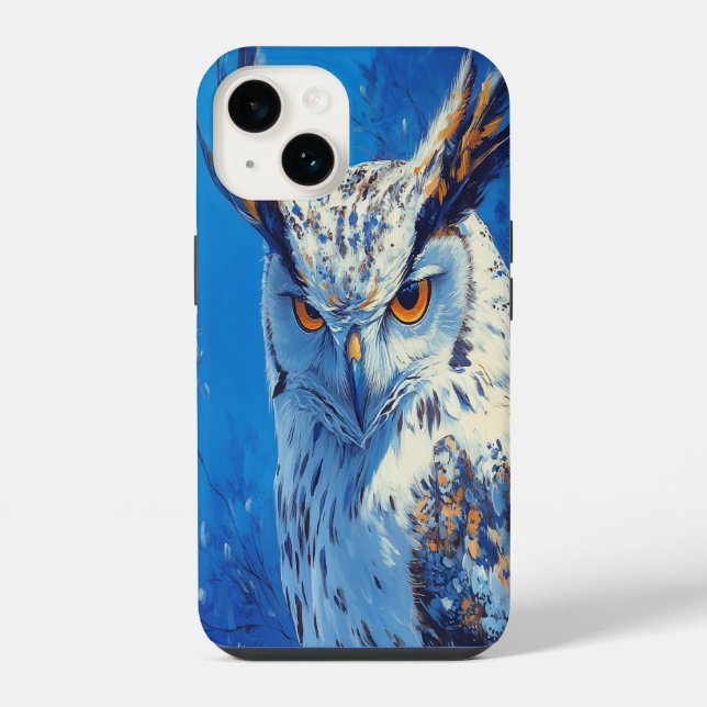 🐧 Frostlight iPhone 14 Hülle (Rückseite)