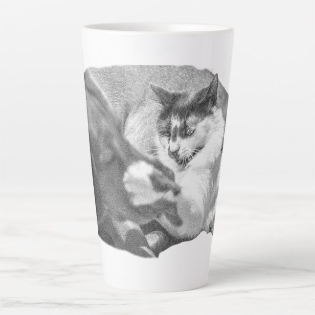 Froststippige Freundschaft Milchtasse (Vorderseite)