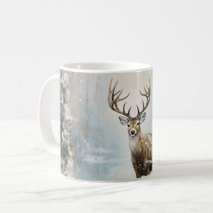 Frostwald Waldland Hirsch Kaffeetasse