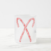 Frosty Candy Canes Tasse
