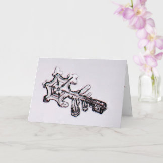 Frosty Key to My Heart Valentine Card Karte