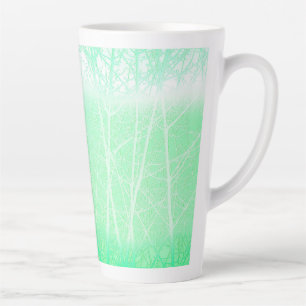 Frosty Misty Branches Mint Green Milchtasse