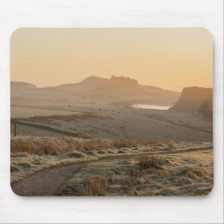 Frosty Morning at Steel Rigg Mousepad