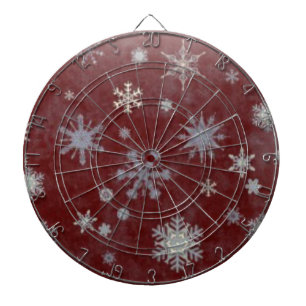 Frosty Snowflake Dartscheibe